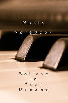 Paperback Music notebook: Musical lyric songwriting notebook Book