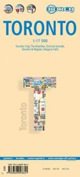 Map Laminated Toronto Map by Borch (English Edition) Book