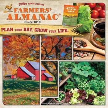 Calendar Farmers' Almanac 2019 Square Book