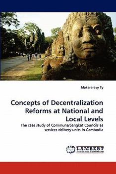 Paperback Concepts of Decentralization Reforms at National and Local Levels Book