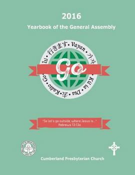 Paperback 2016 Yearbook of the General Assembly: Cumberland Presbyterian Church Book