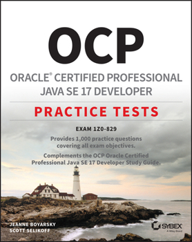 Paperback Ocp Oracle Certified Professional Java Se 17 Developer Practice Tests: Exam 1z0-829 Book