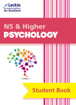 Paperback National 5 Higher Psychology Student Book for New 2019 Exa Book