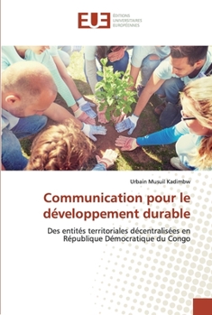 Paperback Communication pour le développement durable [French] Book