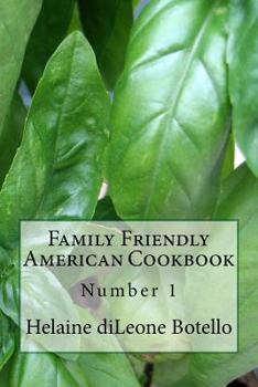 Paperback Family Friendly American Cookbook #1 Book
