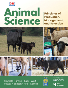 Hardcover Animal Science: Principles of Production, Management, and Selection Book
