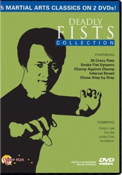 DVD Deadly Fists Collection Book