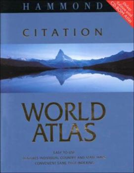 Map Hammond Citation World Atlas: Deluxe Edition Book