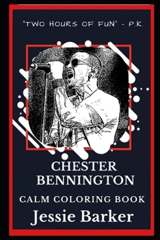 Paperback Chester Bennington Calm Coloring Book