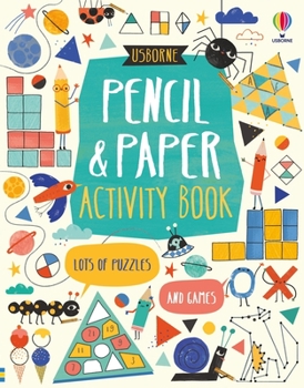 Paperback Pencil and Paper Activity Book