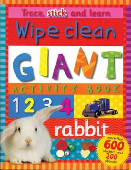 Paperback Wipe Clean Giant Activity Book