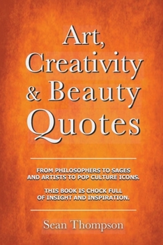 Paperback Art, Creativity and Beauty Quotes Book