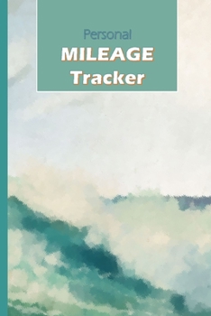 Paperback Personal Mileage Tracker: Auto Log Book