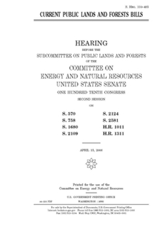 Paperback Current public lands and forests bills Book