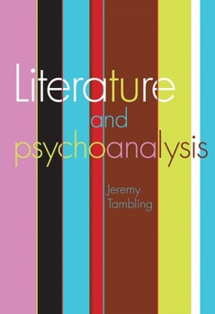 Paperback Literature and Psychoanalysis PB Book