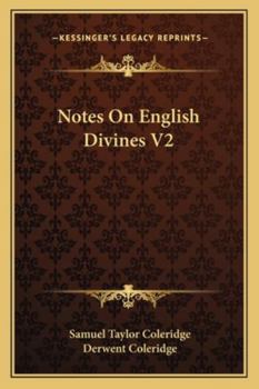 Paperback Notes On English Divines V2 Book