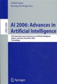 Paperback AI 2006: Advances in Artificial Intelligence: 19th Australian Joint Conference on Artificial Intelligence, Hobart, Australia, December 4-8, 2006, Proc Book