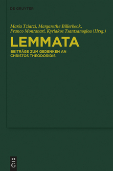 Hardcover Lemmata [German] Book