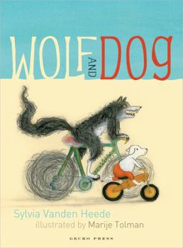 Hardcover Wolf and Dog Book