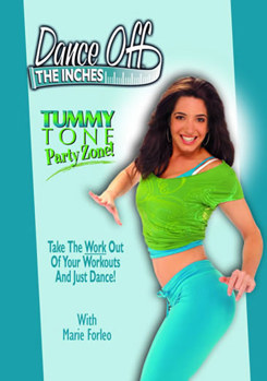 DVD Dance Off The Inches: Tummy Tone Party Zone Book