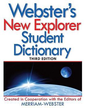 Hardcover Webster's New Explorer Student Dictionary Book