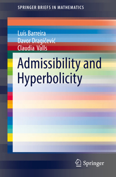 Paperback Admissibility and Hyperbolicity Book