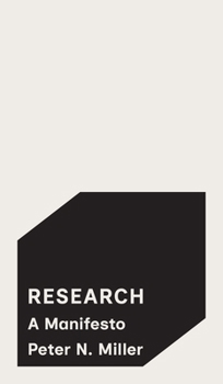 Hardcover Research: A Manifesto Book