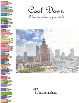 Paperback Cool Down - Libro da colorare per adulti: Varsavia [Italian] Book