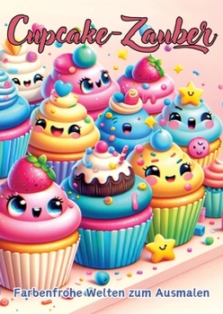 Cupcake-Zauber: Farbenfrohe Welten zum Ausmalen (German Edition)