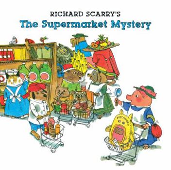 Paperback Richard Scarry's The Supermarket Mystery Book