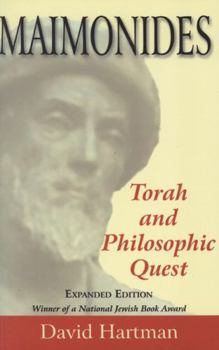 Paperback Maimonides: Torah and Philosophic Quest Book