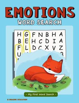 Paperback Emotions Word Search - My First Word Search: Word Search Puzzle for Kids Ages 4 - 6 Years Book