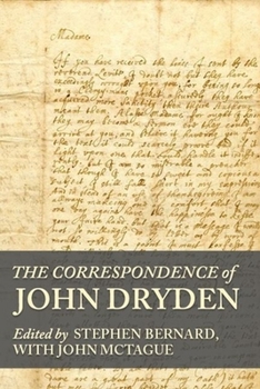 Hardcover The Correspondence of John Dryden Book