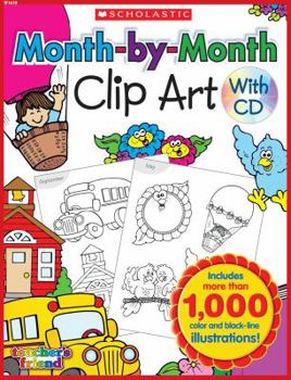 Paperback Month-by-Month Clip Art Book