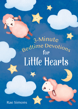 Paperback 3-Minute Bedtime Devotions for Little Hearts Book