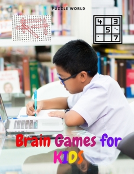 Paperback Brain Games for Kids Book