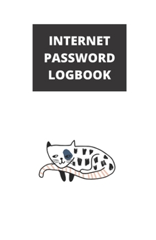 Paperback Internet Password Logbook: (5.5 x 8.5 in, 110 pages): Password Journal, Logbook, Login and Private Information Keeper, Notebook Book
