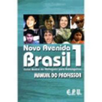Paperback Novo Avenida Brasil: Teacher's Book 1 (Portuguese Edition) [Portuguese] Book