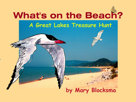 Paperback What's on the Beach?: A Great Lakes Treasure Hunt Book