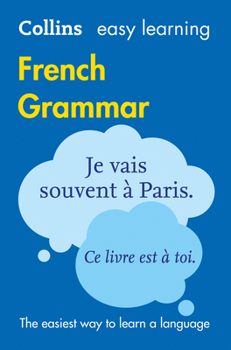 Paperback Collins Easy Learning French - Easy Learning French Grammar Book