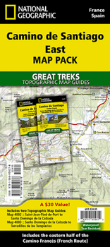 Loose Leaf Camino de Santiago East Map [Map Pack Bundle] Map Book