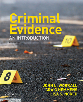 Paperback Criminal Evidence: An Introduction Book