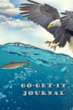 Paperback GO-GET-IT Journal: 6x9 100 lined and numbered pages beautiful Notebook/Diary for organize and plan your life Book