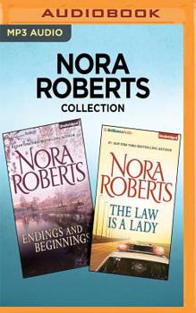 MP3 CD Nora Roberts Collection - Endings and Beginnings & the Law Is a Lady Book