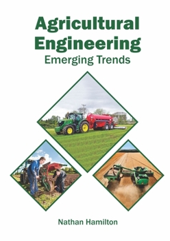 Hardcover Agricultural Engineering: Emerging Trends Book