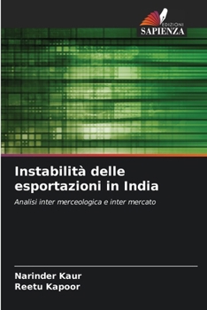 Paperback Instabilità delle esportazioni in India [Italian] Book