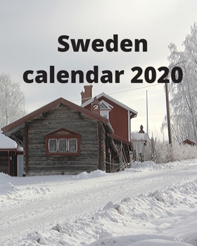 Paperback Sweden Calendar 2020 Book