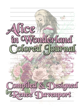 Paperback Alice in Wonderland Colored Journal Book