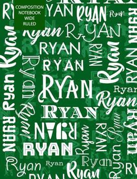 Paperback Ryan Composition Notebook Wide Ruled Book