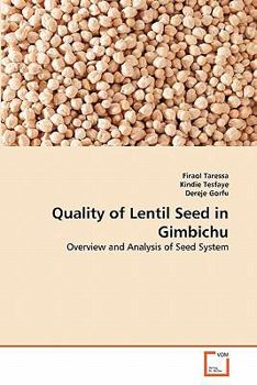 Paperback Quality of Lentil Seed in Gimbichu Book